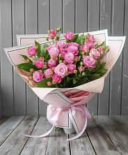 Букет Розовый кустик в Дубне Московская область