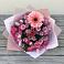 Букет цветов из: Розы, Герберы и Хризантемы в Дубне Московская область