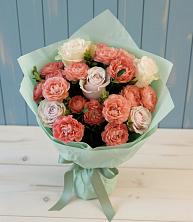 Букет цветов из:  Розы в Дубне Московская область