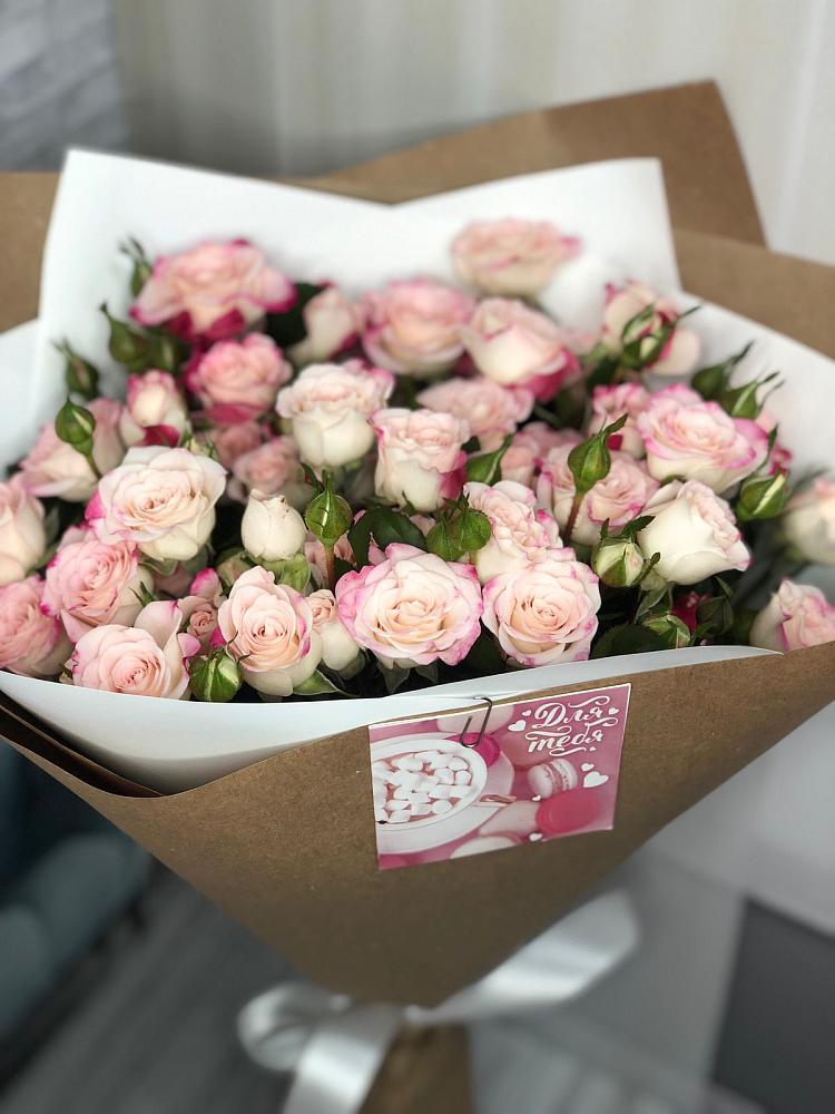 Букет цветов из: Розы в Дубне Московская область