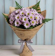 Букет цветов из:  Хризантемы в Дубне Московская область