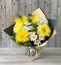 Букет цветов из:  Хризантемы #REPLACE_PRED# Дубне Московская область