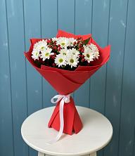 Букет цветов из:  Хризантемы в Дубне Московская область