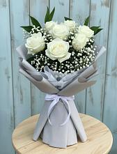 Букет цветов из:  Розы #REPLACE_PRED# Дубне Московская область