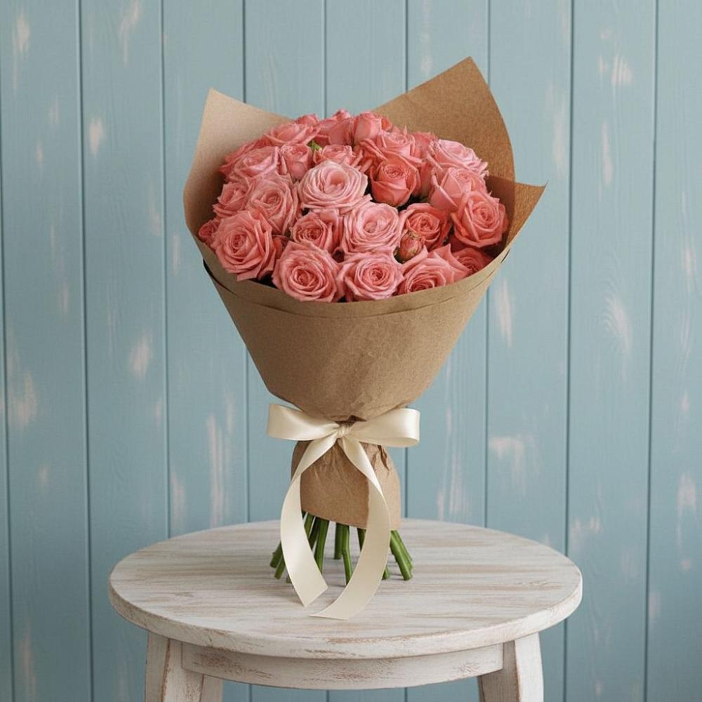 Букет цветов из: Розы в Дубне Московская область