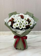 Букет цветов из:  Хризантемы в Дубне Московская область